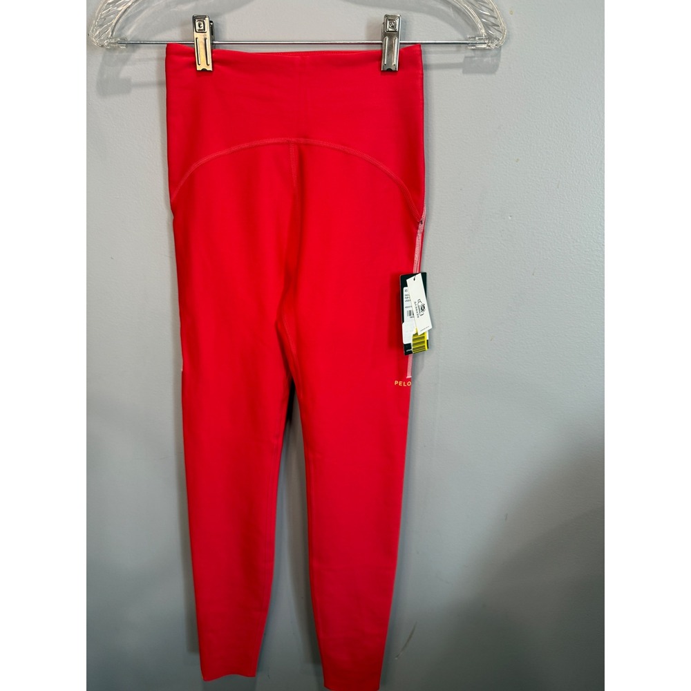 Peloton Endurance LT Pop Stitch Leggings Red High Rise XS WB00976-252008-XS